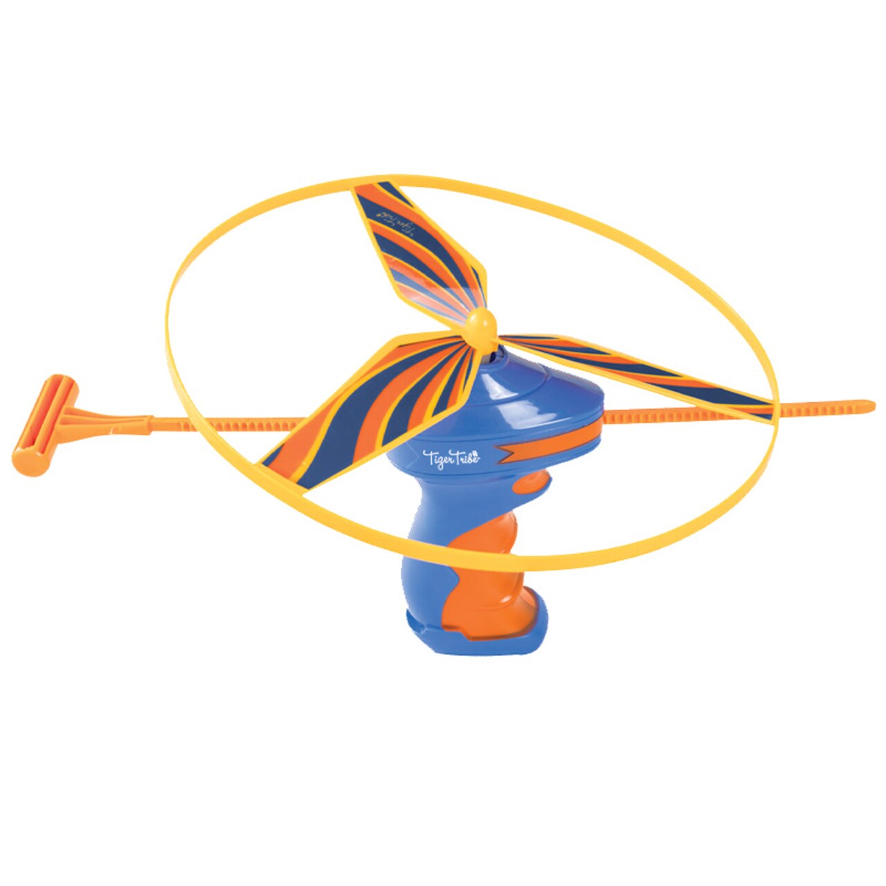 Tiger Tribe: Zip Copter - Super Zip-Pull Action Flying Toy, Flies Up To 65' High, Soaring Propeller, Indoor or Outdoor Activity, Kids Ages 6+